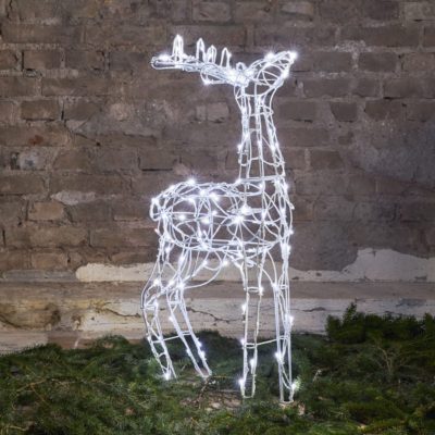 Efektowny dekoracyjny jeleń do ogrodu Pegasus