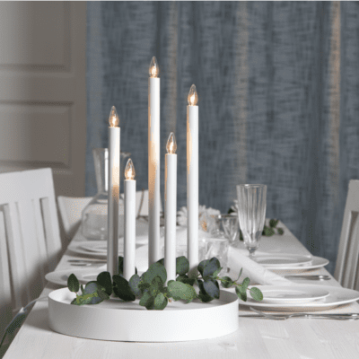 Dekoracyjny świecznik z pięcioma punktami światła