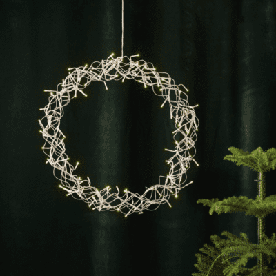 Elegancki wianek dekoracyjny Curly