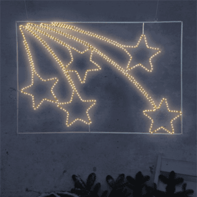 Gwiezdna dekoracja na okno Tapesil