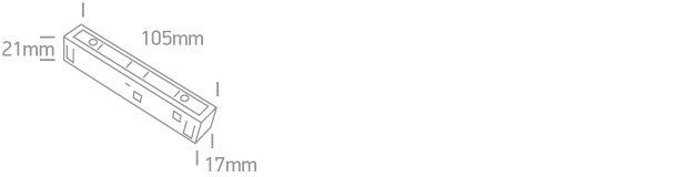 Kabel zasilający ON/OFF & DALI 42004A/B do 42001 | 42002 - ONE Light