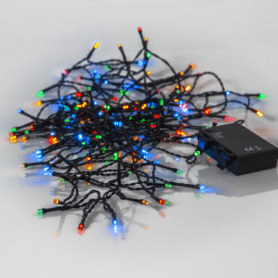 Kolorowe lampki LED na baterie 1120 cm