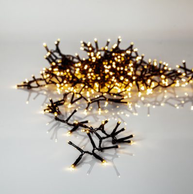 Lampki LED na choinkę w ciepłej barwie 16m