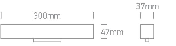 Magnetyczna listwa LED Apeli 42100A/B/W - ONE Light