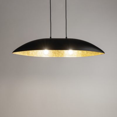 Lampa wisząca Lise 2 wykonana z kompozytu mineralnego