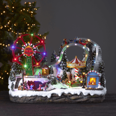 Pozytywka świąteczna wesołe miasteczko