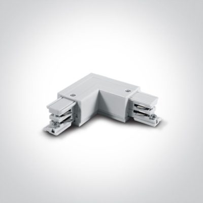 Biały łącznik kątowy prawy 3F 41012A/W/R - ONE Light