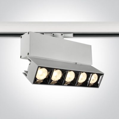 Prostokątna lampa do szynoprzewodu Iperia 65506BT/W/W - ONE Light