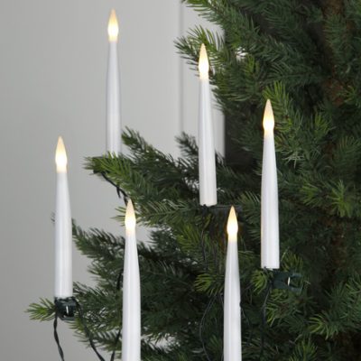 Stylowe lampki LED na choinkę