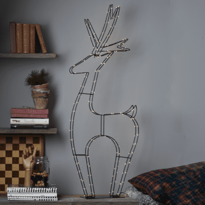 Dekoracyjna stojąca renifer 3D do biura Cupid