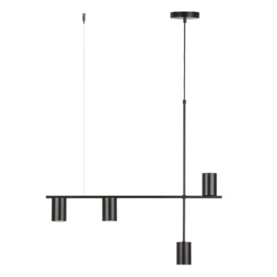 4-płomienna lampa wisząca Einar 4 z reflektorami