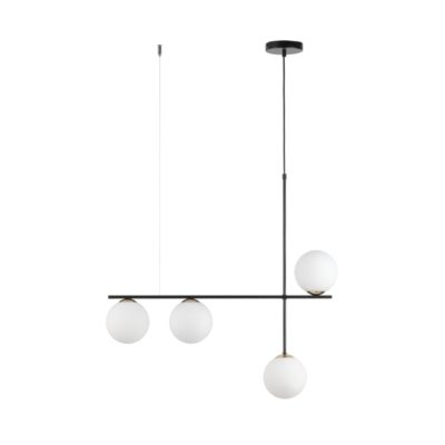 Lampa wisząca Bera 4 o asymetrycznej formie