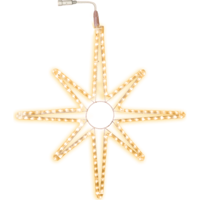 Efektowna gwiazda LED