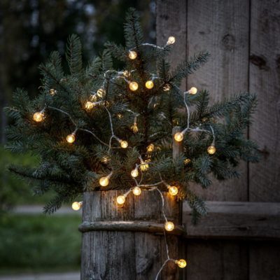 Nowoczesne lampki LED w kształcie kul 500 cm