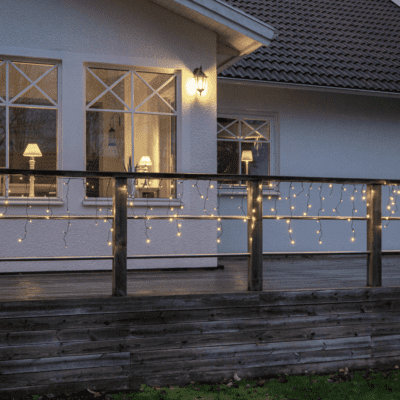 Dwunastometrowa kurtyna LED