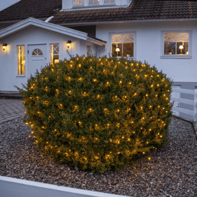 Siatka LED z ciepłym światłem 200 cm