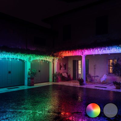 Niezwykle efektowna kurtyna LED z możliwością animacji 500 cm