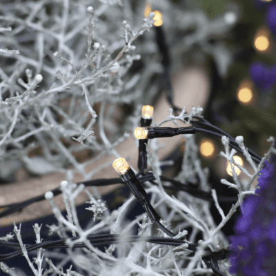 Ledowa kurtyna zasilana bateryjnie 110 cm