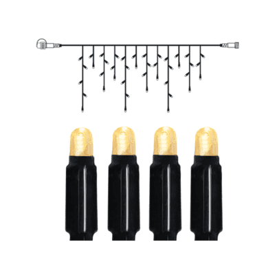 Klasyczna kurtyna LED z soplami 150cm