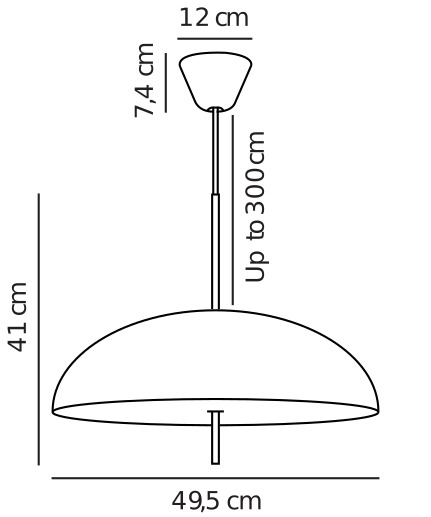 Lampa wisząca Versale 2 w neutralnej kolorystyce