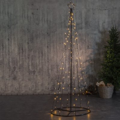 Nowoczesna choinka LED na stelażu