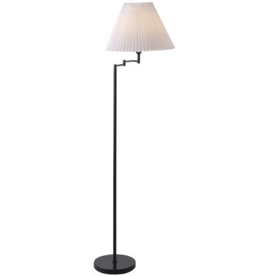 Nowoczesna lampa podłogowa Break z abażurem