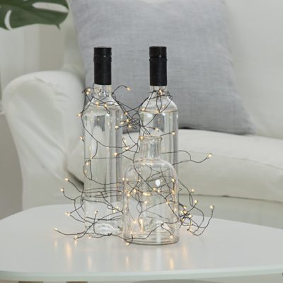 Nowoczesny łańcuch LED na druciku