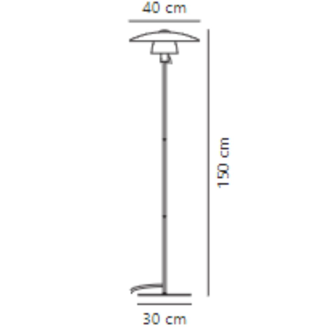 Lampa podłogowa Verona o współczesnej klasycznej formie