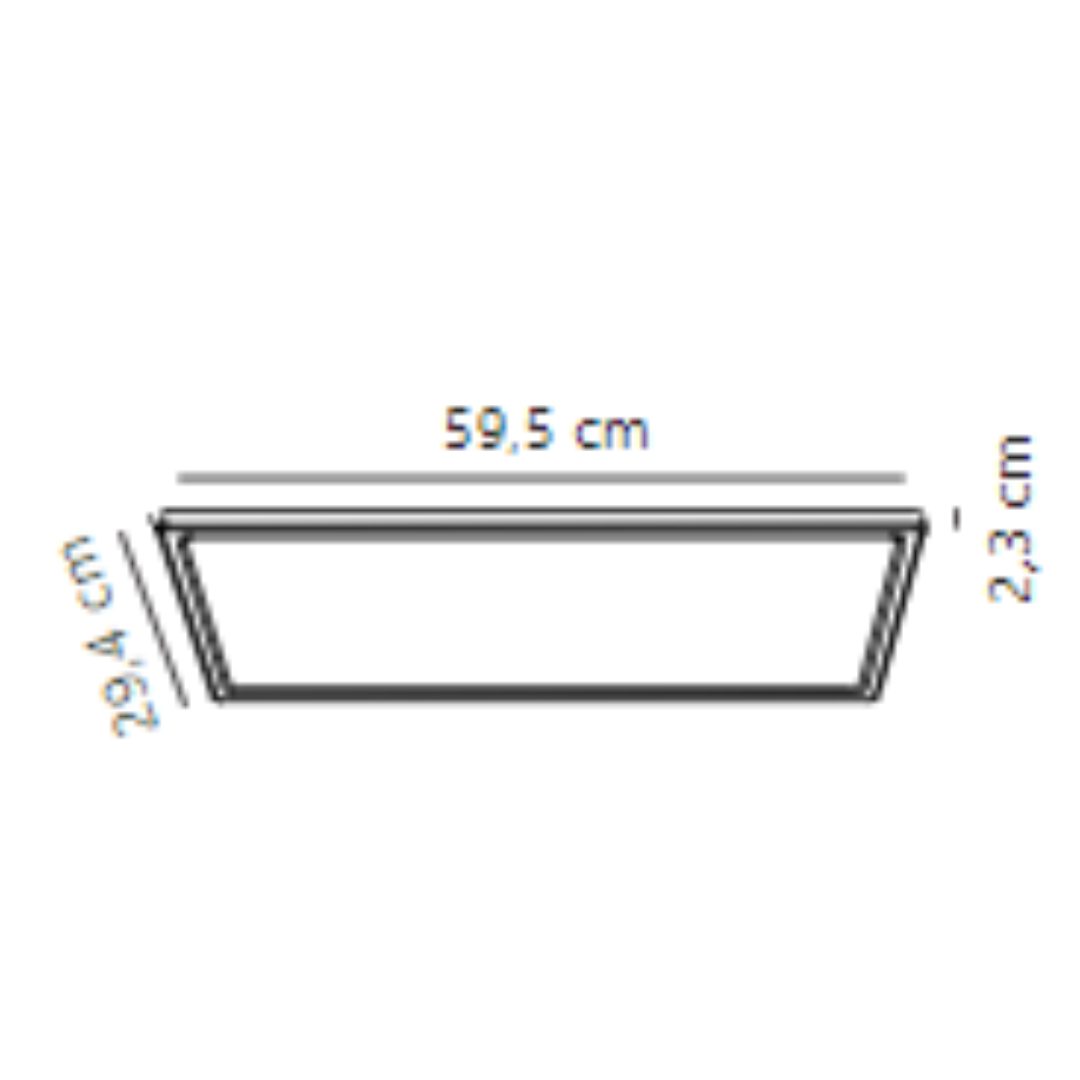 Plafon sufitowy Harlow Smart Color z możliwością zmiany barwy światła
