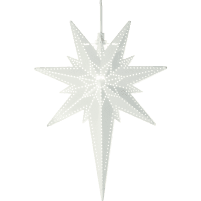 Biała gwiazda ozdobna Milagros