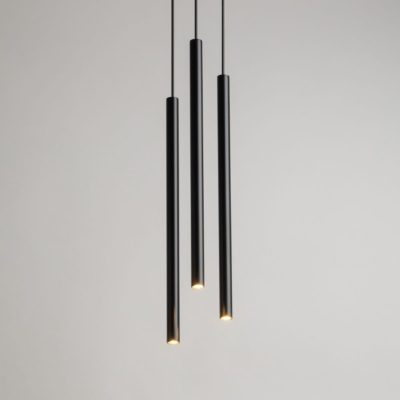 Lampa wisząca Icicle Ring 3 w klasycznej czerni