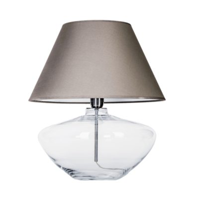 Lampa stołowa Madrid Transparent o neutralnej kolorystyce