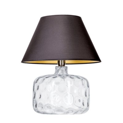 Lampa stołowa Paris z trójwymiarowym wzorem na podstawie