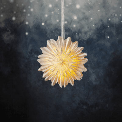 Papierowa gwiazda świąteczna Elena