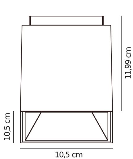 Czarny plafon Ethan nad wyspę kuchenną