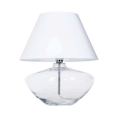 Lampa stołowa Madrid Transparent o klasycznej formie