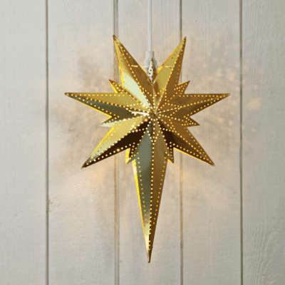 Milagros Złota gwiazda dekoracyjna