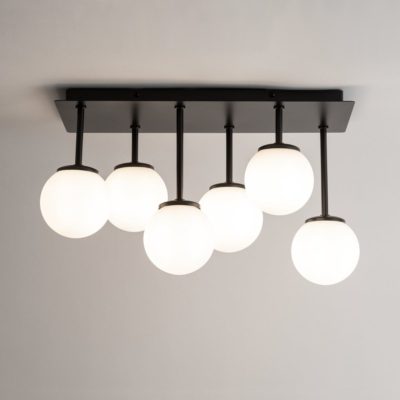 Lampa sufitowa Damazy Short 6 do przedpokoju