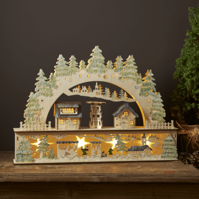 Dekoracja stołowa świąteczne miasteczko Bamberg