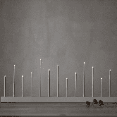 Azalia Świecznik świąteczny w nowoczesnym stylu