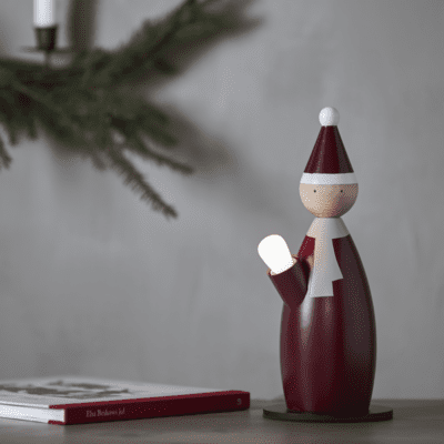 Świecznik ozdobny Sara Clas w kształcie Świętego Mikołaja