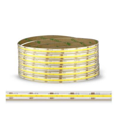 Taśma LED o jednolitej linii świetlnej COB 480 led 9W 3000K 5m