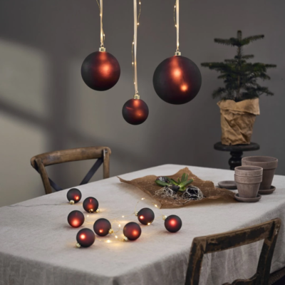 Bombka czerwona Doris