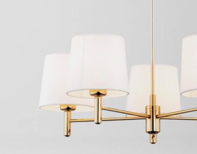 Żyrandole abażurowe