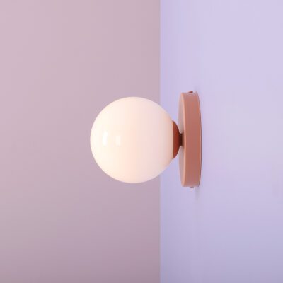 Koralowy kinkiet - kula Bram II S