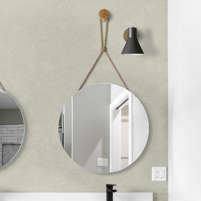 Okrągłe lustro w nowoczesnym stylu Twist