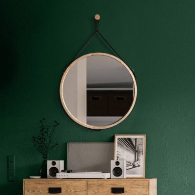 Nowoczesne lustro z klasycznym kolorem tafli Scandi Belt