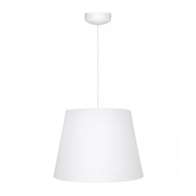 Biała lampa wisząca Basic White do pokoju dziecięcego