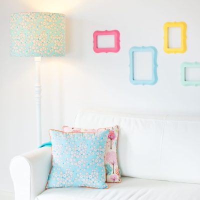 Lampa podłogowa dziecięca Morskie Bąbelki