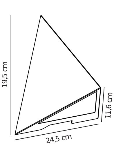 Nowoczesny kinkiet elewacyjny Konit w czarnym kolorze